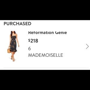 Reformation Genie Sundress - Size 6